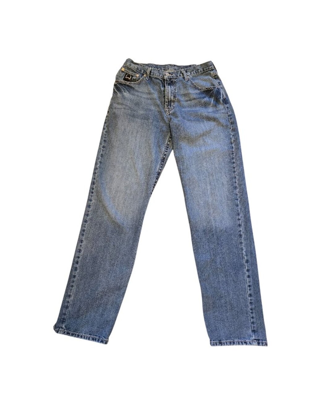 Cinch Black Label 2.0 Light Wash Fade 34x36" Denim Western Blue Jeans